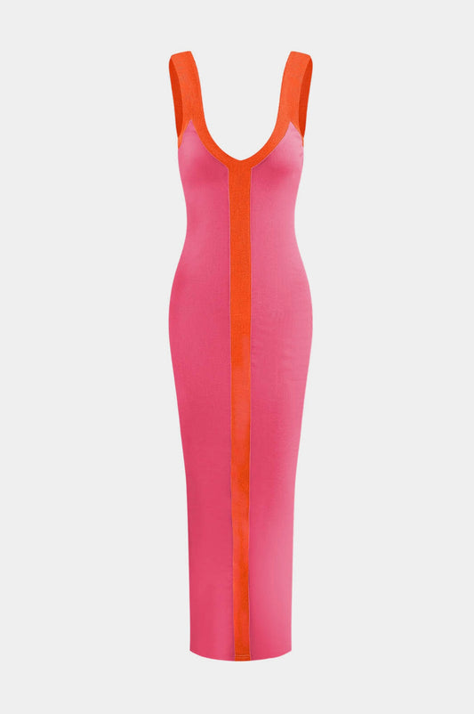 Ribbed Maxi Dress